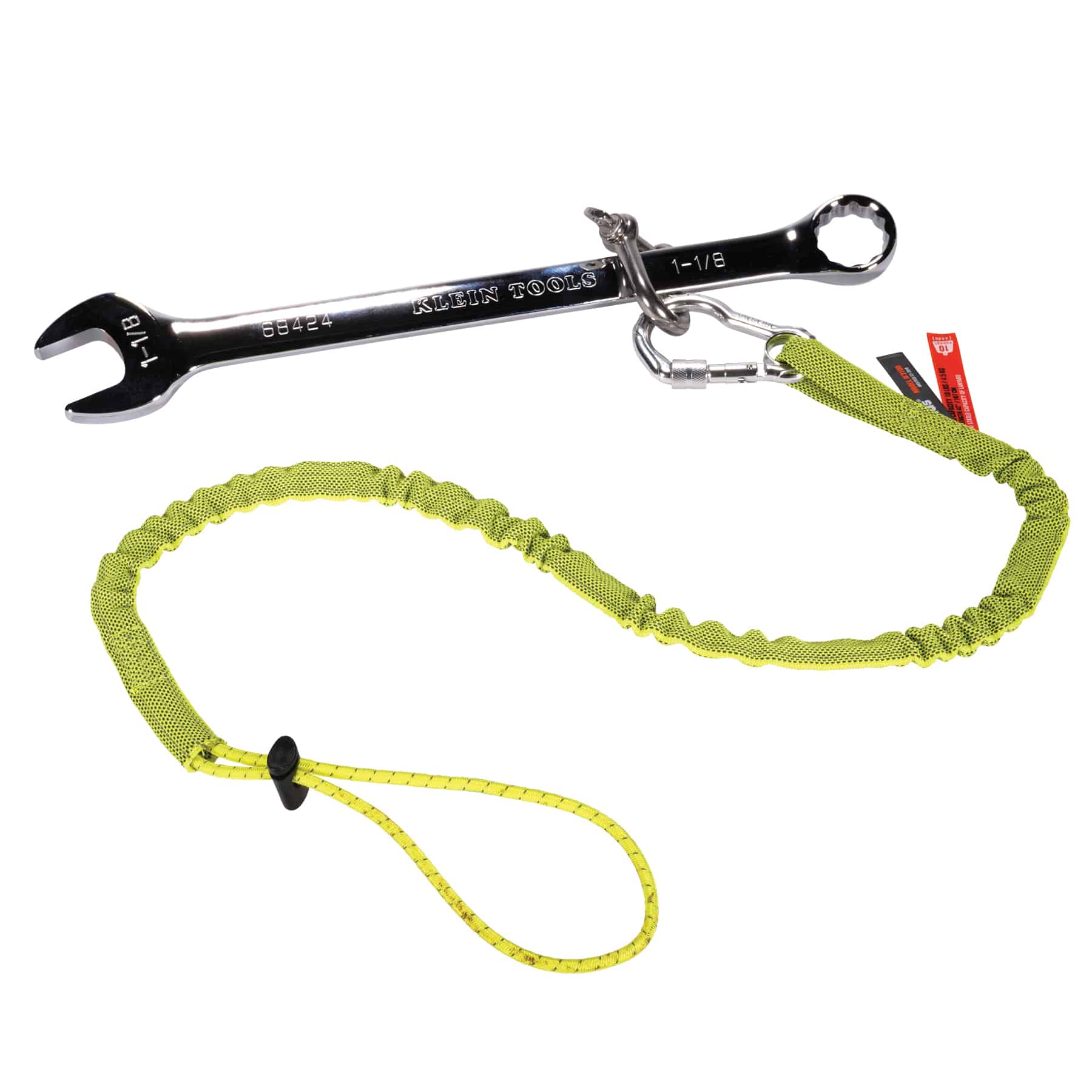 19003 Ergodyne Standard Aluminium, Elastic, Nylon Tool Lanyard Lanyard, 4.5kg Capacity