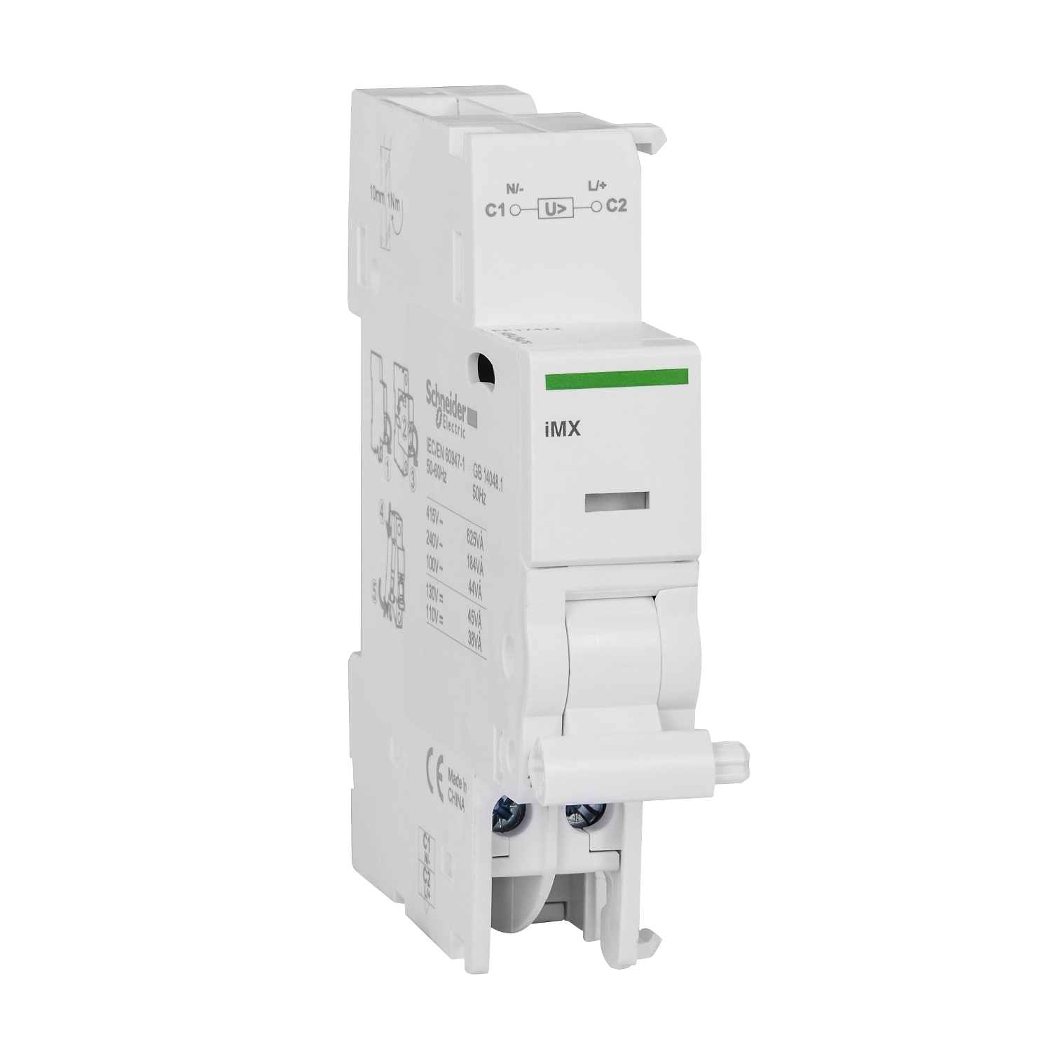 a9a26476 Schneider Electric 100V ac, 110 V dc, 130 V dc, 415 V ac DIN Rail Shunt Trip Shunt Trip for use with Ild Double