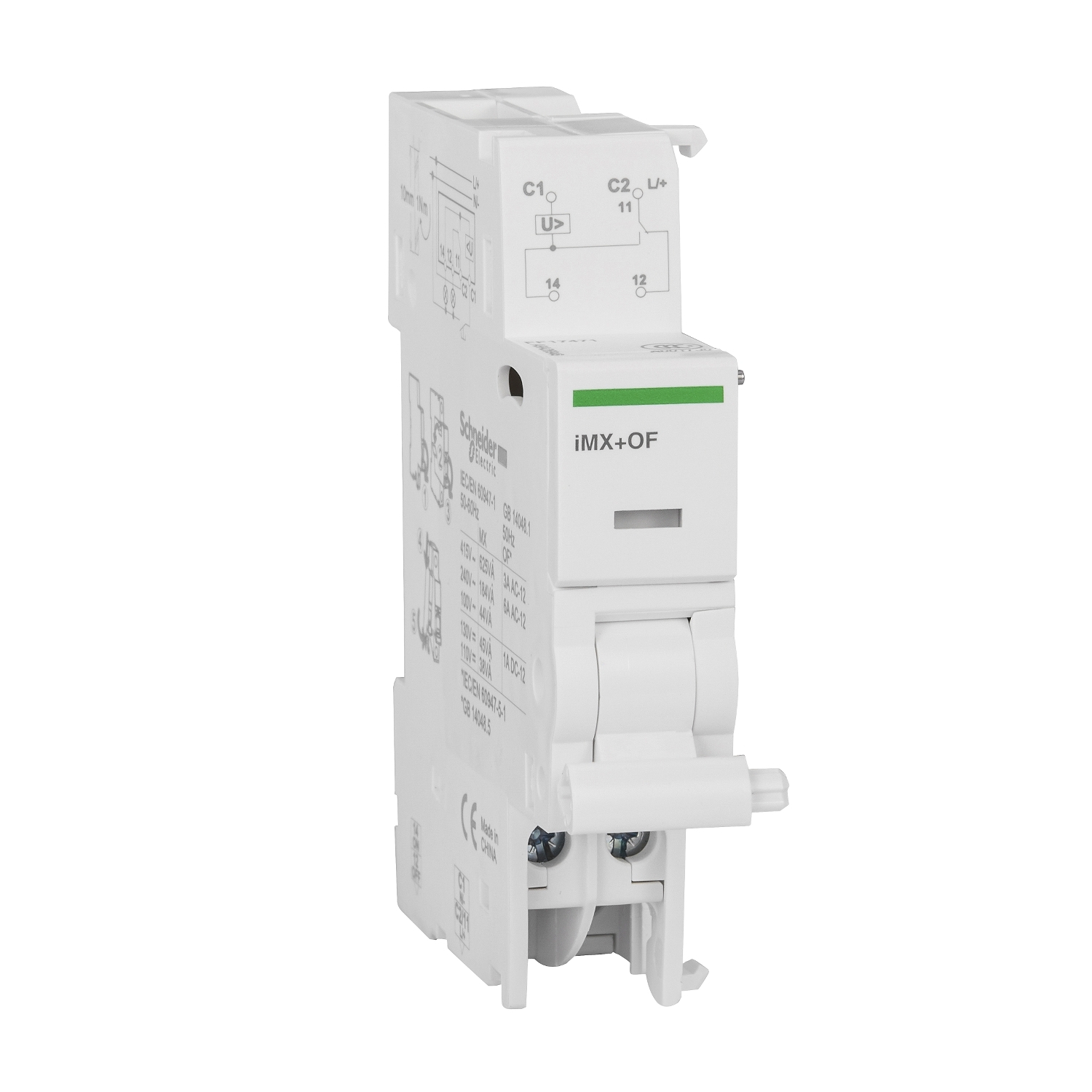 a9a26946 Schneider Electric 415V DIN Rail Circuit Trip for use with Ild Double Terminal, ARA, RCA, ISW-NA, IDPN Vigi, IlD MCB,