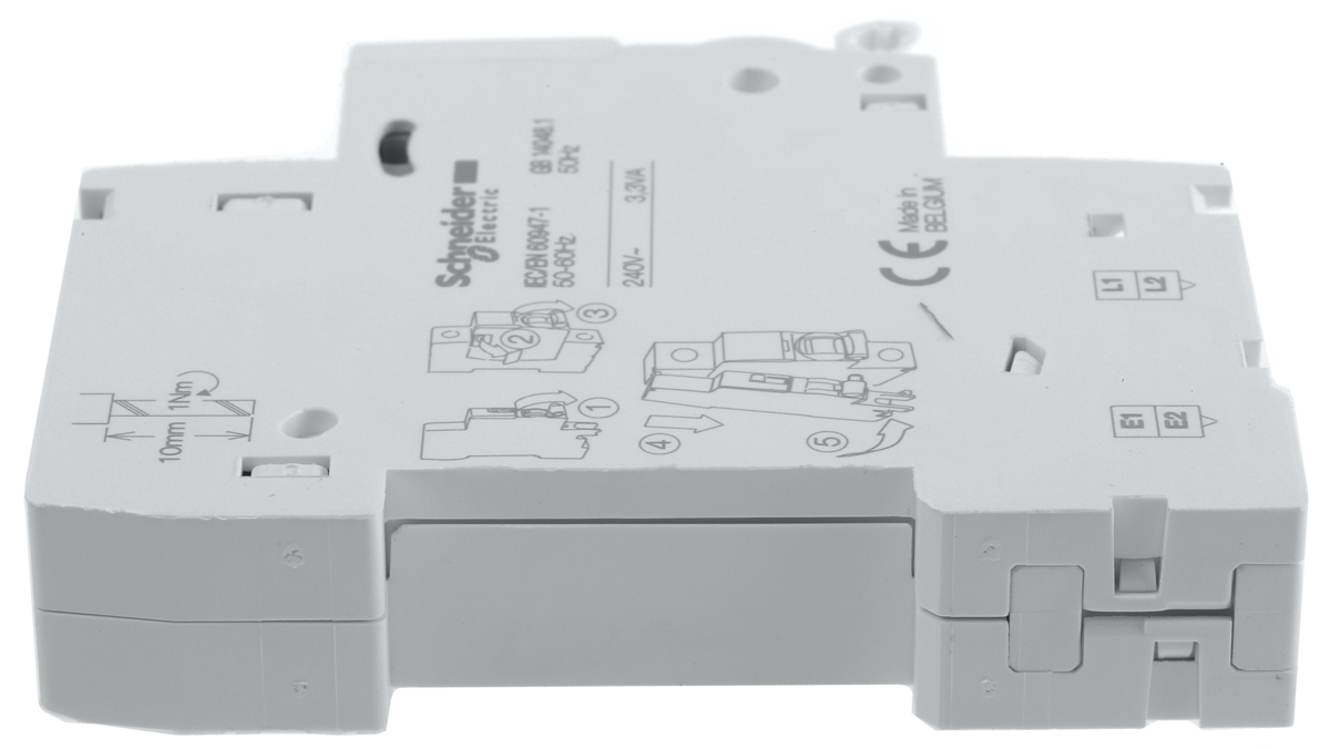 a9a26969 Schneider Electric 240V ac DIN Rail Undervoltage Release Circuit Trip for use with RCA, Ild Double Terminal, ISW-NA, IlD