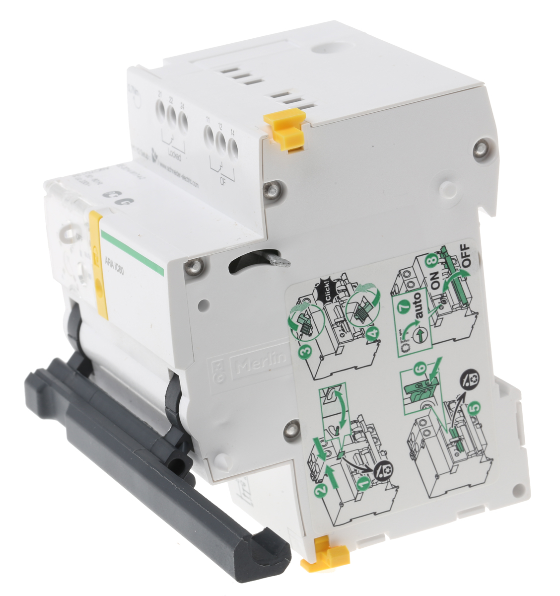 a9c70134 Schneider Electric DIN Rail Circuit Trip for use with Circuit Breaker