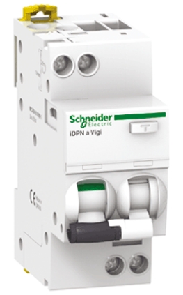 Schneider Electric iDPN Series Residual Current Device, 6A, 1-Pole, 300 mA, Type C, 6000 A 230V ac
