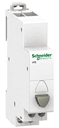 Schneider Electric 250V ac DIN Rail Push Button Circuit Trip
