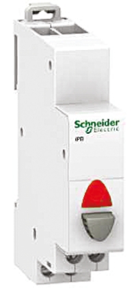 Schneider Electric 250V ac DIN Rail Push Button Circuit Trip