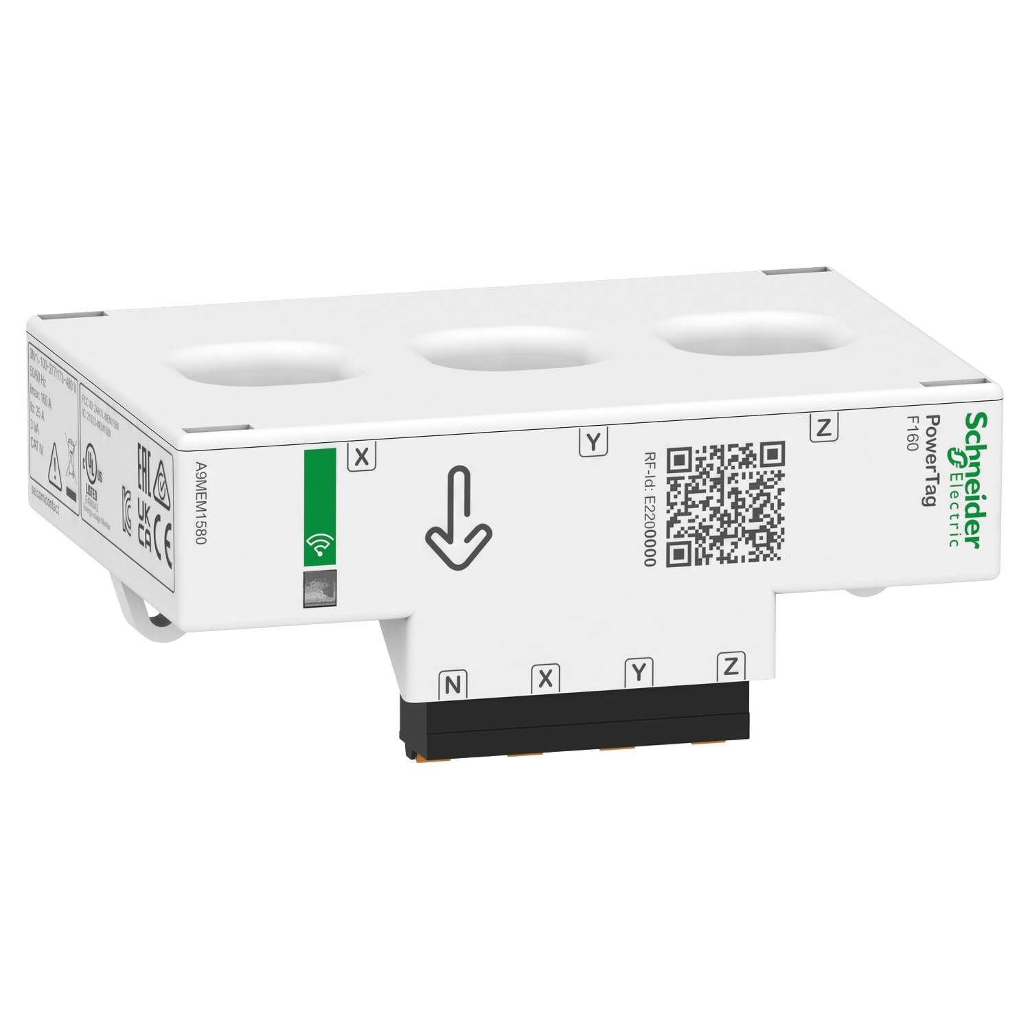 Schneider Electric, Powerlogic, PowerTag, 160A, Energy Sensor, 1 VA, Wired