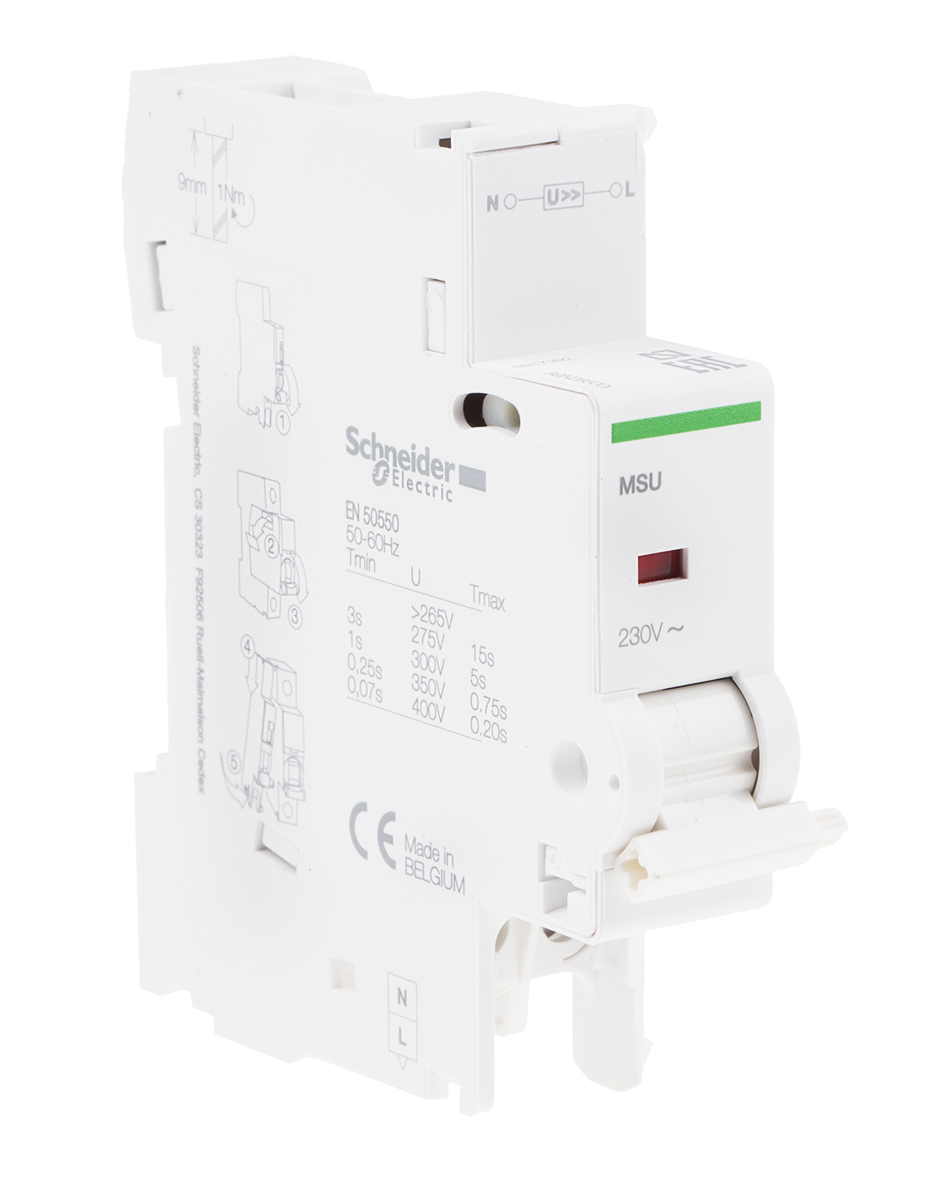 Schneider Electric DIN Rail Circuit Trip for use with C120 Series, ID Residual Current Device, C60 Series