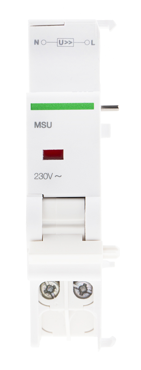 a9n26500 Schneider Electric DIN Rail Circuit Trip for use with C120 Series, ID Residual Current Device, C60 Series