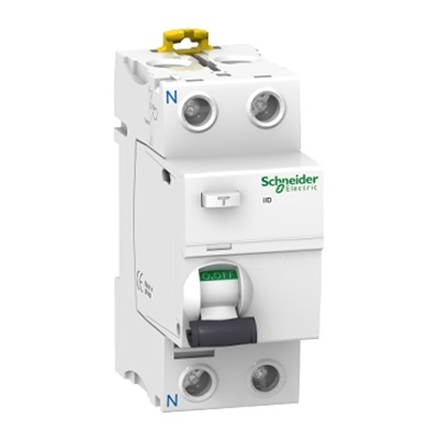 Schneider Electric A9R Series Residual Current Circuit Breaker, 63A, 4-Pole, 300 mA, Type A, 1500 A 240V ac