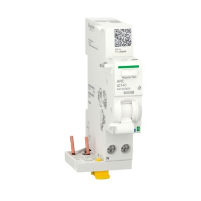 Schneider Electric Residual Current Circuit Breaker with Overload Protection, 25A Current Rating, 1-Pole, Acti9 Range,