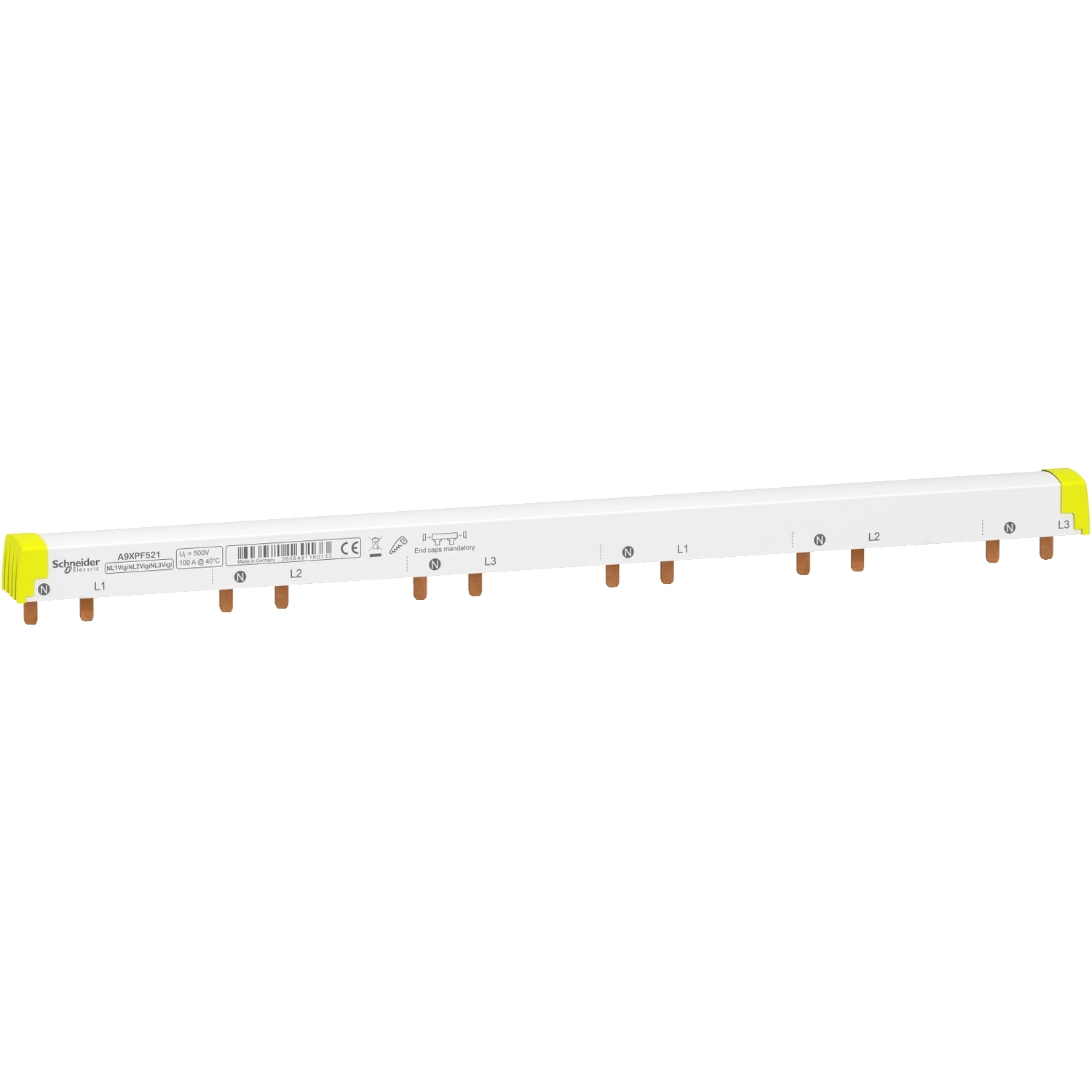 Schneider Electric Acti9 Acti9 Busbar, 440 V ac, 18 mm Pitch