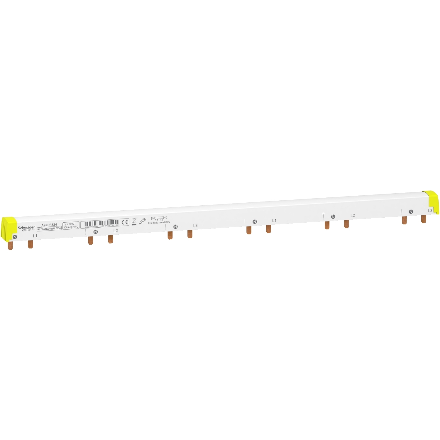 Schneider Electric Acti9 Acti9 Busbar, 440 V ac, 18 mm Pitch