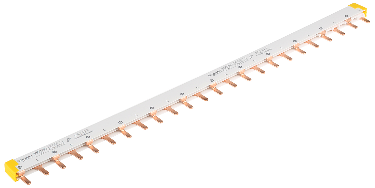 Schneider Electric Acti9 Acti9 2 Phase Busbar, 415 V ac, 18 mm Pitch