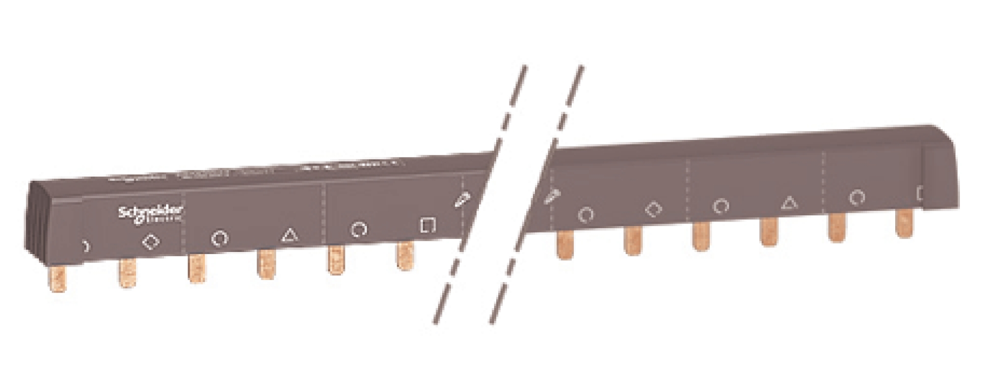 Schneider Electric Acti9 Acti9 4 Phase Busbar, 415 V ac, 18 mm Pitch