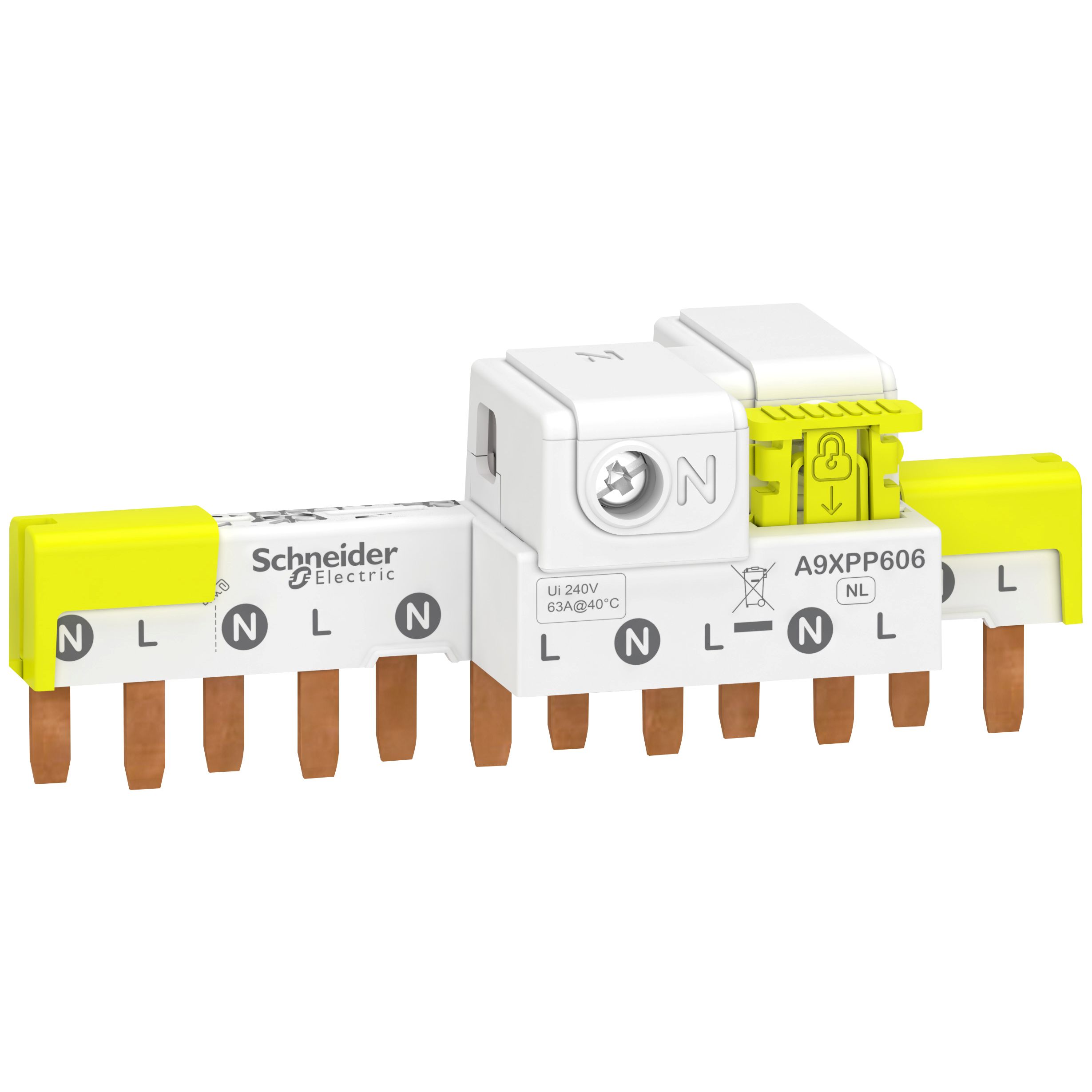 Schneider Electric Acti9 Acti9 iDT40 1 Phase Busbar, 9 mm Pitch