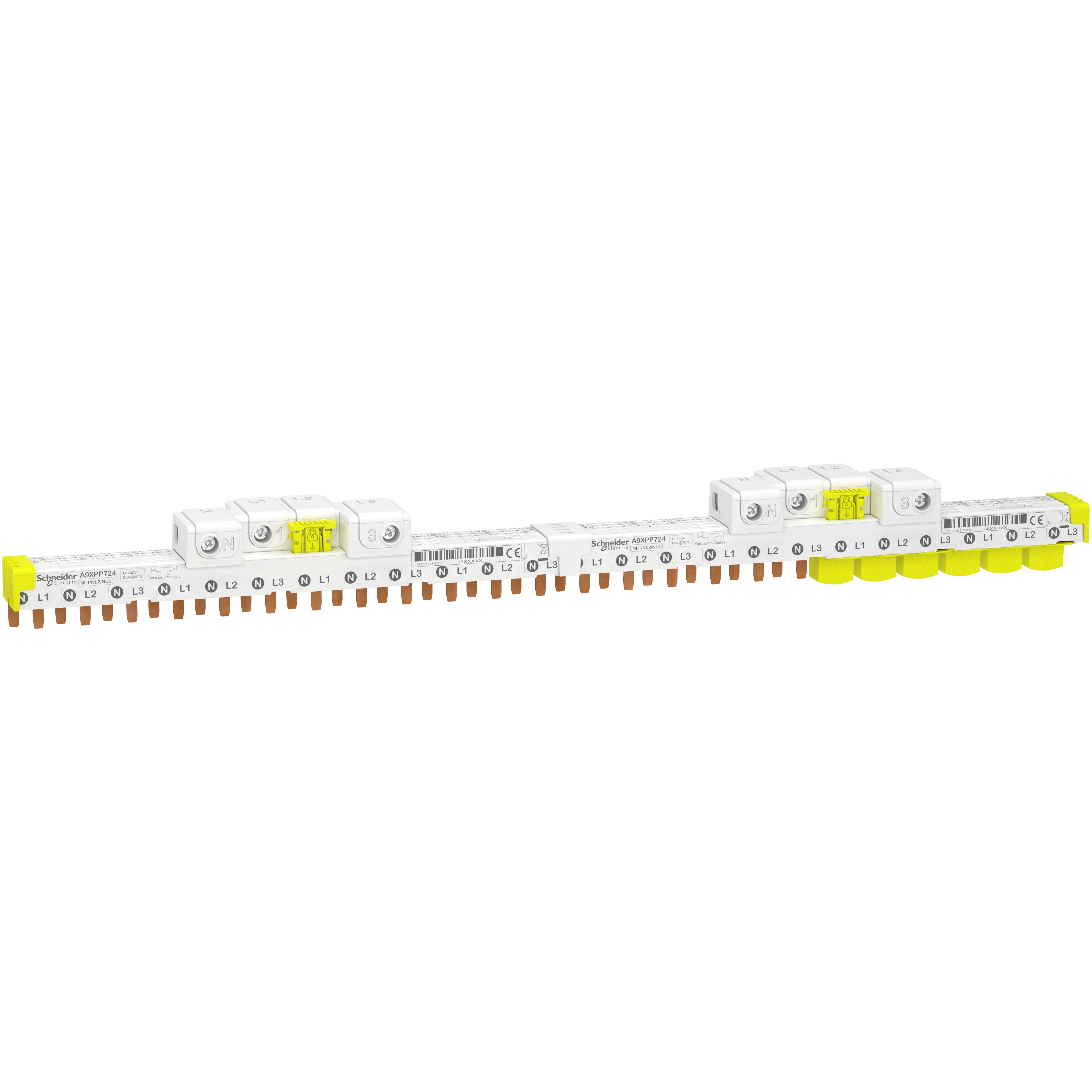 Schneider Electric Acti9 Acti9 iDT40 1 Phase Busbar, 9 mm Pitch