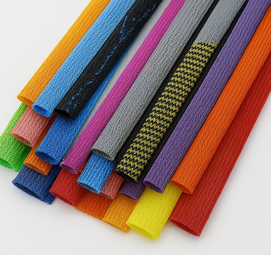 E-Pro JTCBLSLVG-5, PET Braided Sleeving, Polyester, -40°C-150°C