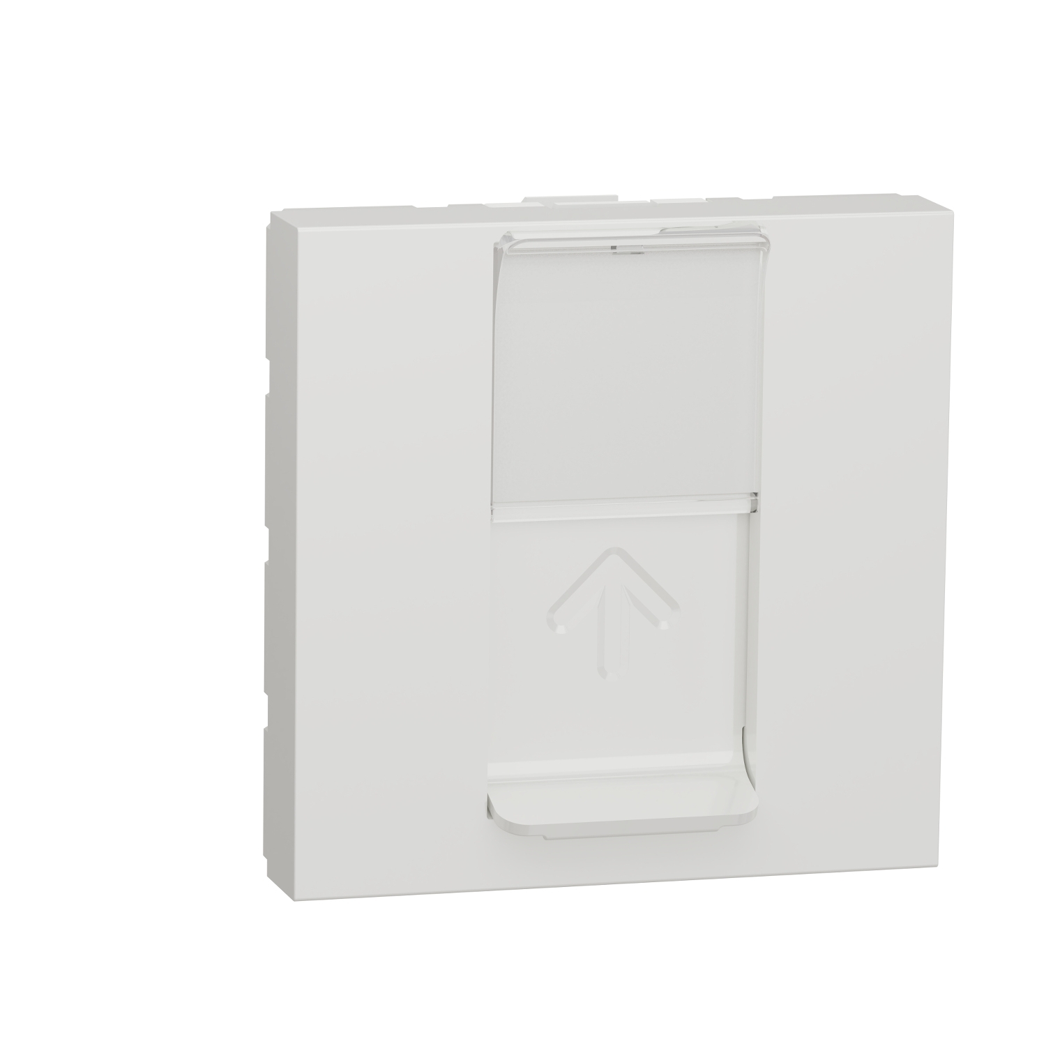 Schneider Electric New Unica Series Female RJ45 Socket, Flush Mount, Cat5, UTP Shield 1 Port 8 -Way