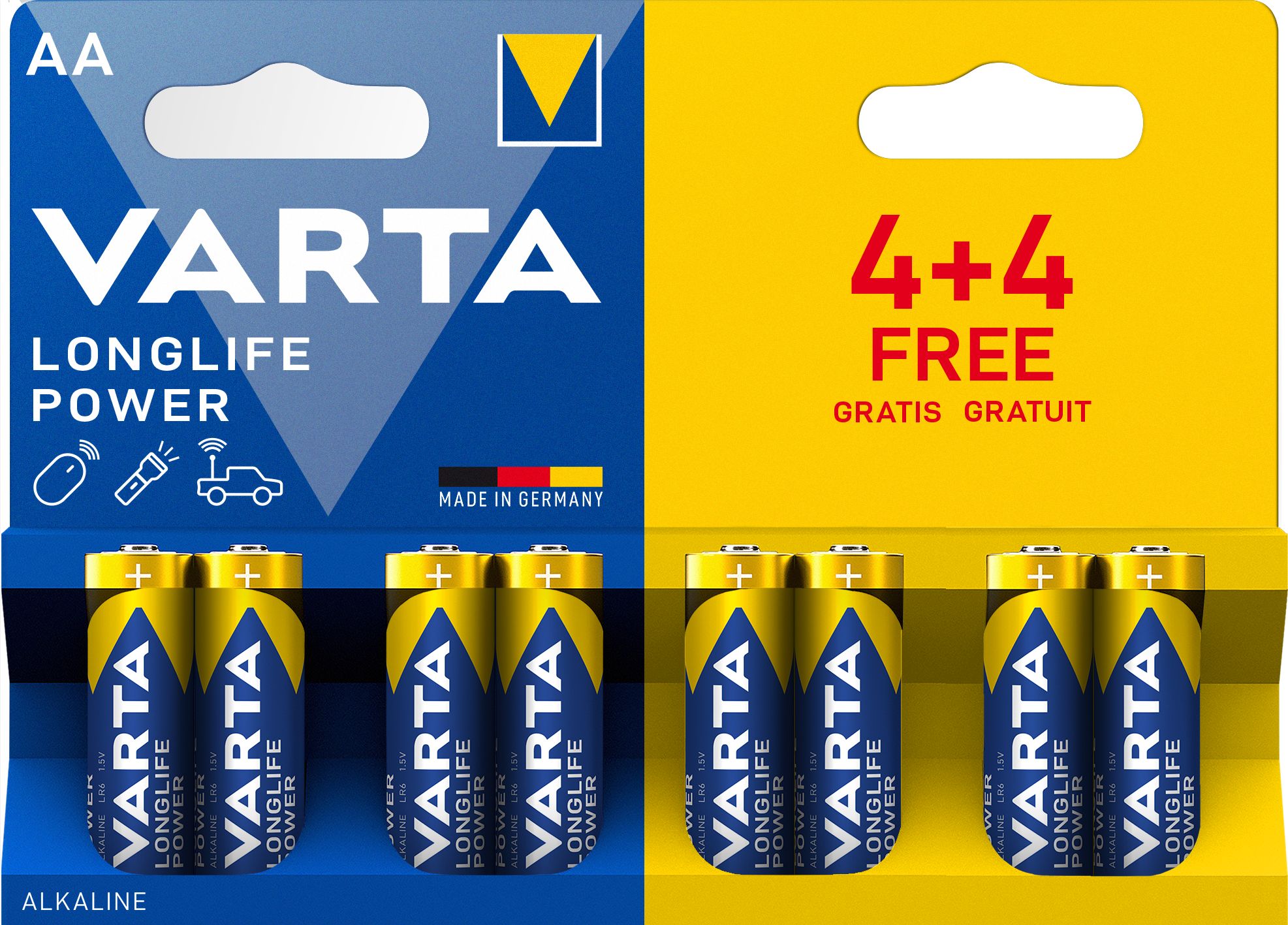 Varta Alkaline AA Battery 1.5 V