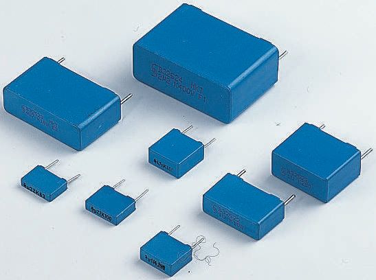 EPCOS B32520 Polyester Film Capacitor, 63 V ac, 100 V dc, ±10%, 150nF, Through Hole