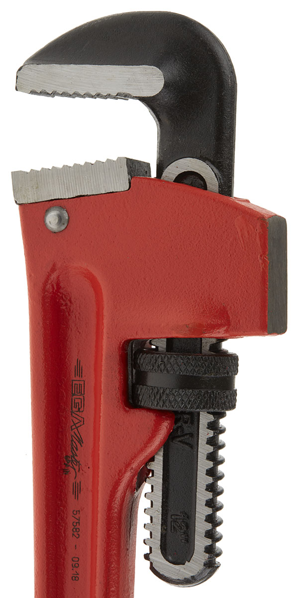 57582 Ega-Master Pipe Wrench, 300.0 mm Overall