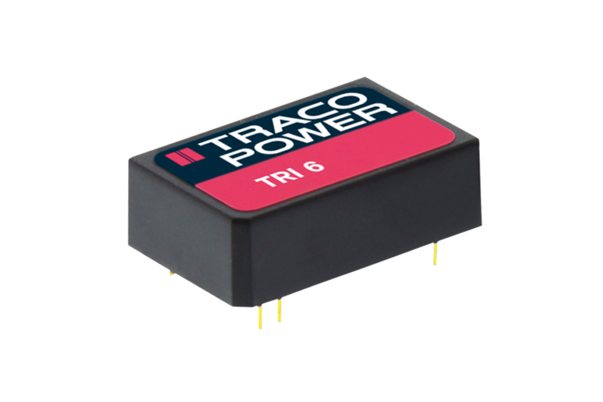 TRACOPOWER TRI 6 Isolated DC-DC Converter, 12V dc/ 500mA Output, 18 → 36 V dc Input, 6W, Through Hole, +95°C Max