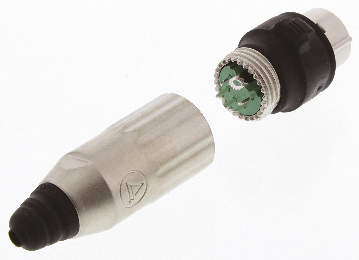 aaa5fzh Switchcraft Cable XLR Connector, Straight, 500V Female, 5 Way, Gold Plating