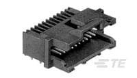 TE Connectivity AMPMODU System 50 Series Right Angle PCB PCB Header, 26 Contact(s), 1.27 mm Pitch, 2 Row, Shrouded
