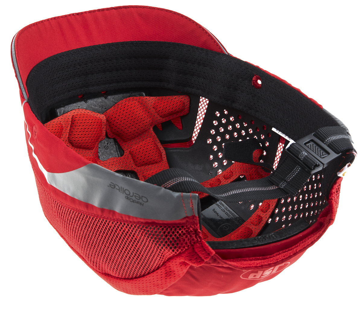 aag000-000-600 JSP Red Micro Bump Cap High Density Polyethylene