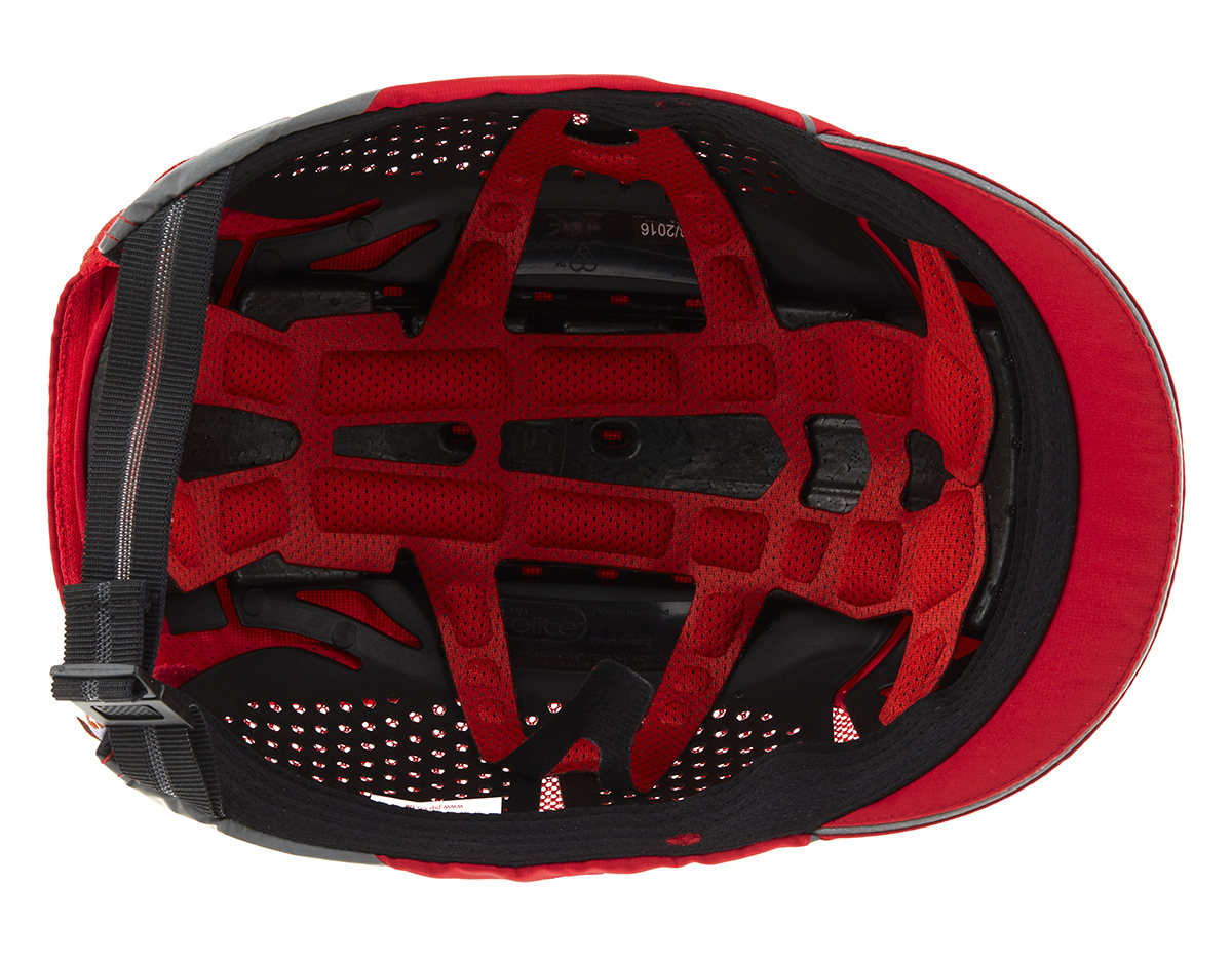 aag000-000-600 JSP Red Micro Bump Cap High Density Polyethylene