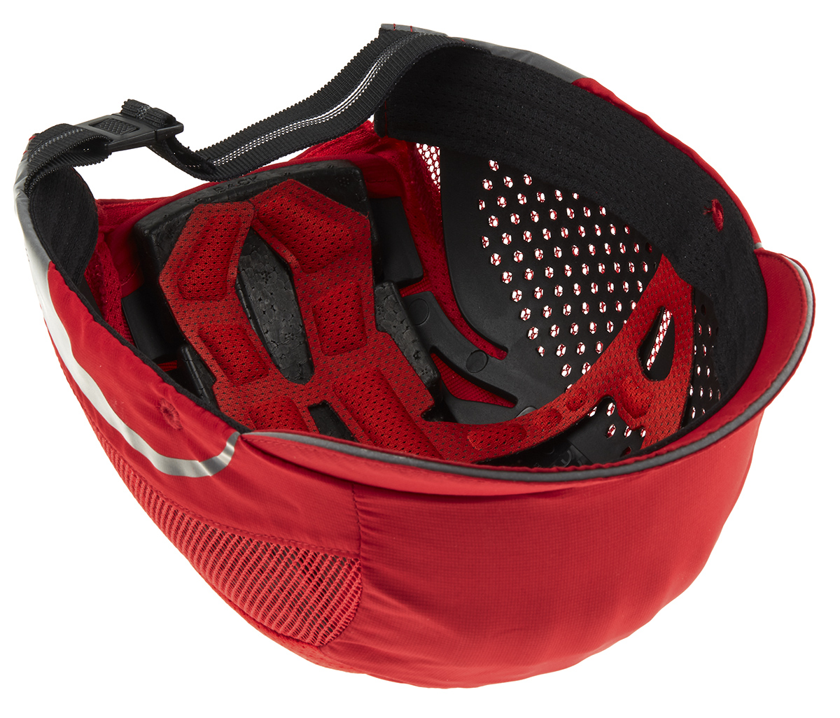 aag000-000-600 JSP Red Micro Bump Cap High Density Polyethylene
