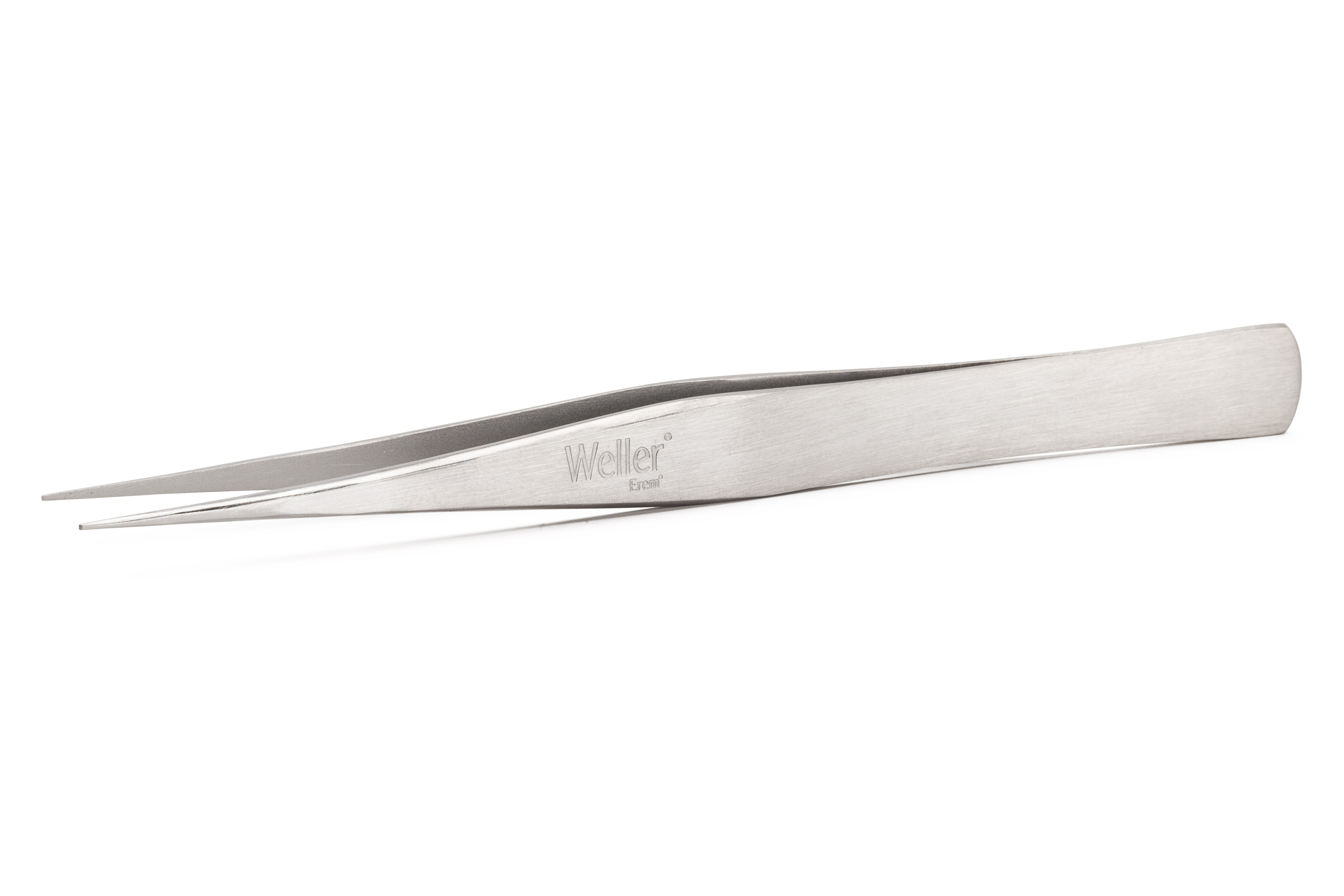 Erem 128in Stainless Steel Pointed ESD Safe Tweezer