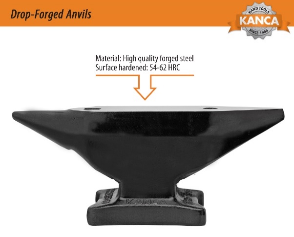 dfa-75 DROP FORGED ANVIL 75 KG - 165 LBS