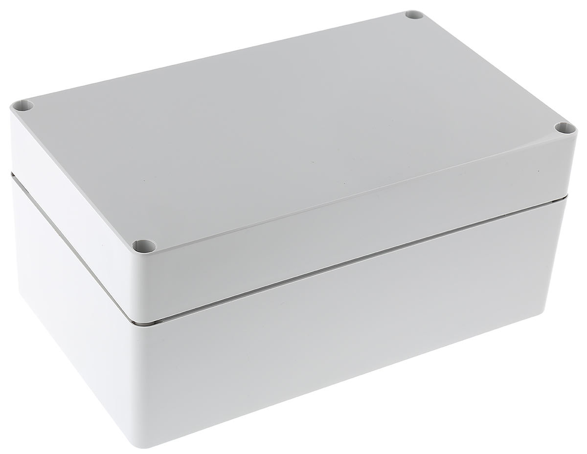 Fibox Grey ABS Enclosure, IP66, IP67 90 mm, 200 mm, 120 mm