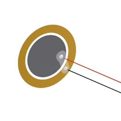PUI Audio 0.1 mm Piezo Buzzer Component 12 mm 30V Max
