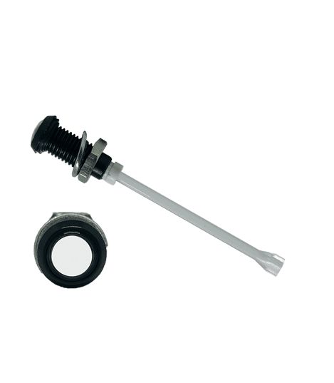 RHD-1660-F6P67PR Bivar, Panel Mount Vertical LED Light Pipe, Clear Round Lens