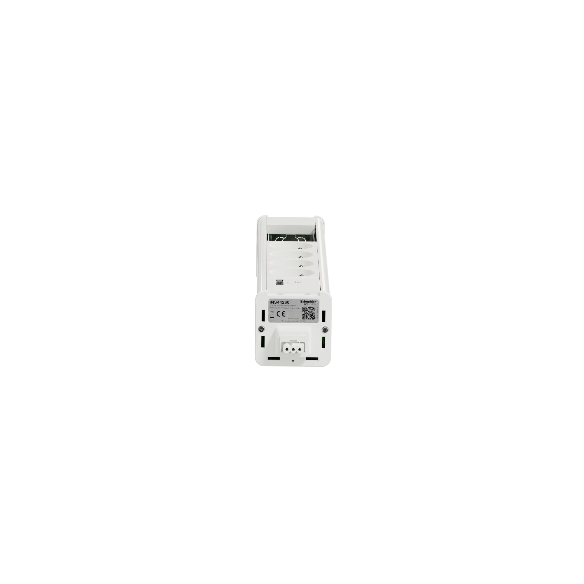 ins44260 Schneider Electric Desk Unit System, 421mm, 16A, Unica system+ Series