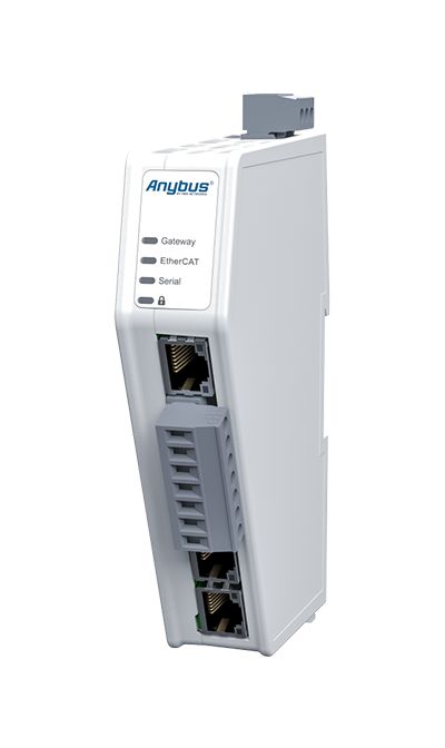 Anybus RJ45 to Female to Terminal Block Female Industrial Interface Converter