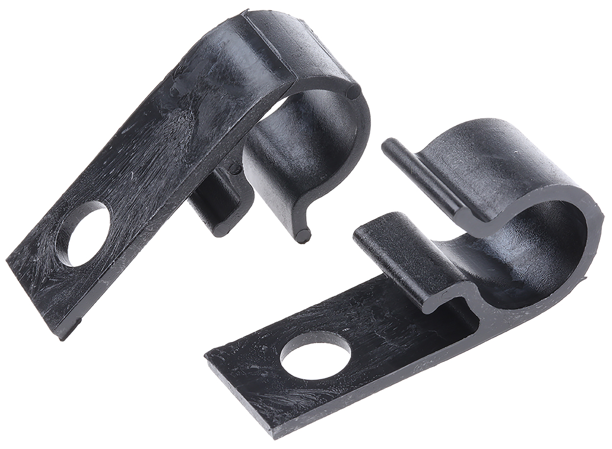 HellermannTyton Black Polyacetal cable tie, 15mm Max. Bundle