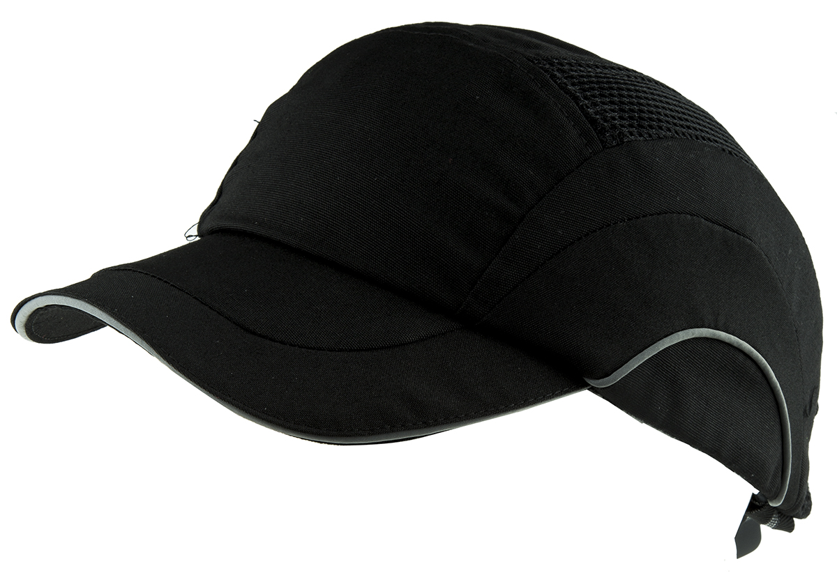 JSP Black Standard Bump Cap High Density Polyethylene