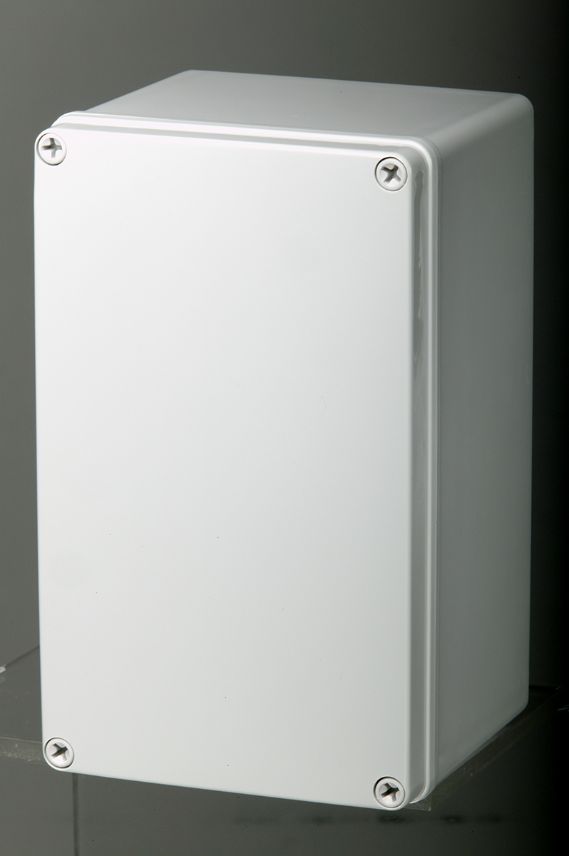 Fibox Piccolo Series Grey ABS Enclosure, IP66, IP67, IK07 125 mm, 230 mm, 140 mm