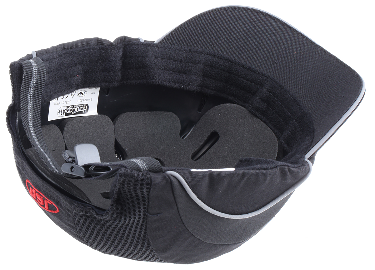 abs000-001-100 JSP Black Short Bump Cap High Density Polyethylene