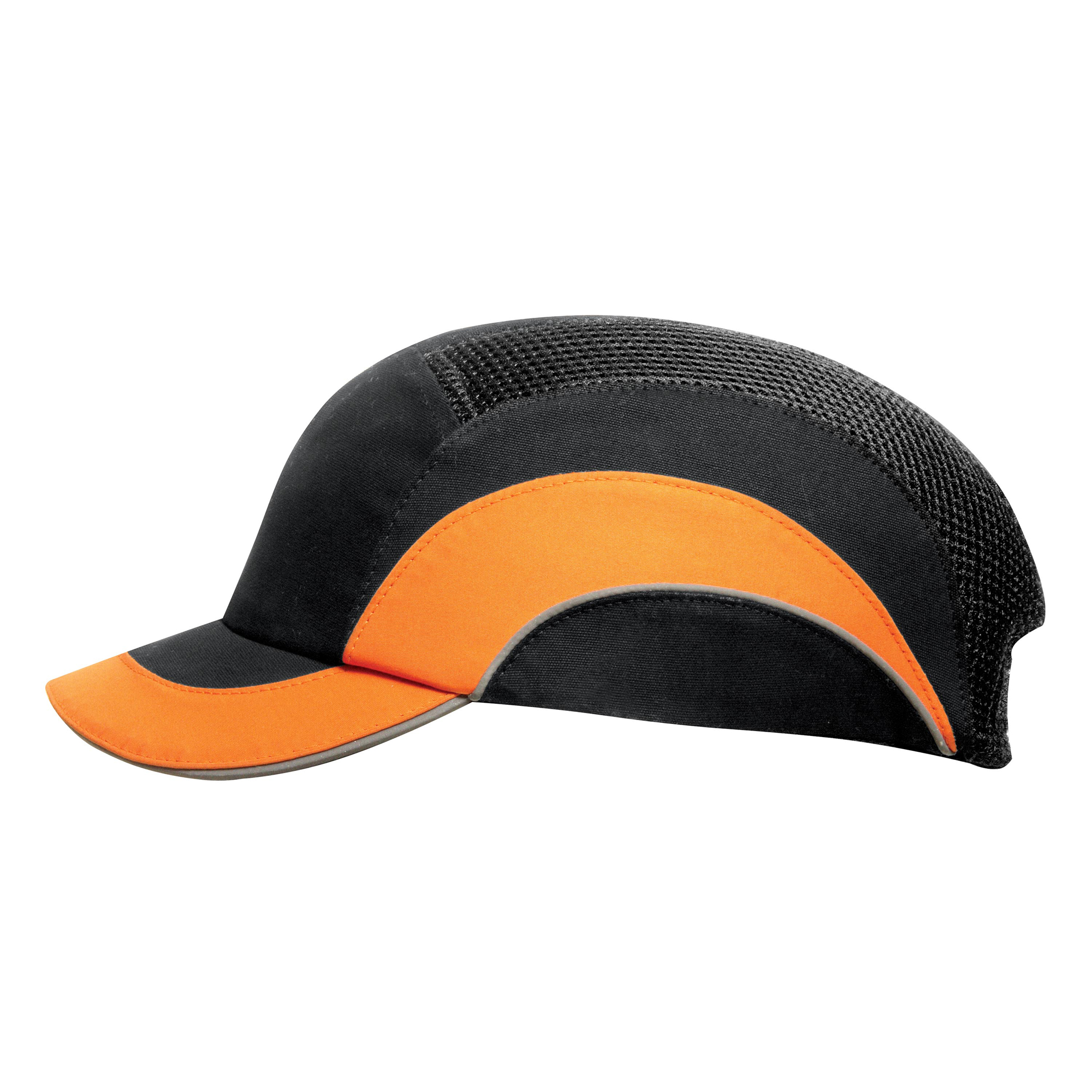 JSP Orange Short Bump Cap High Density Polyethylene