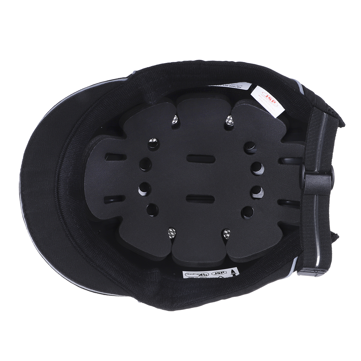 abt000-001-100 JSP Black Micro Bump Cap High Density Polyethylene