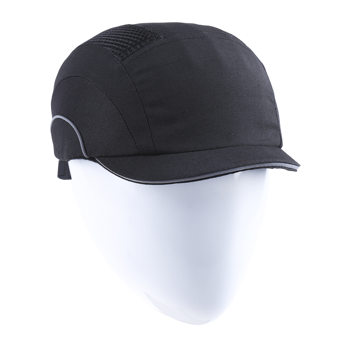 abt000-001-100 JSP Black Micro Bump Cap High Density Polyethylene