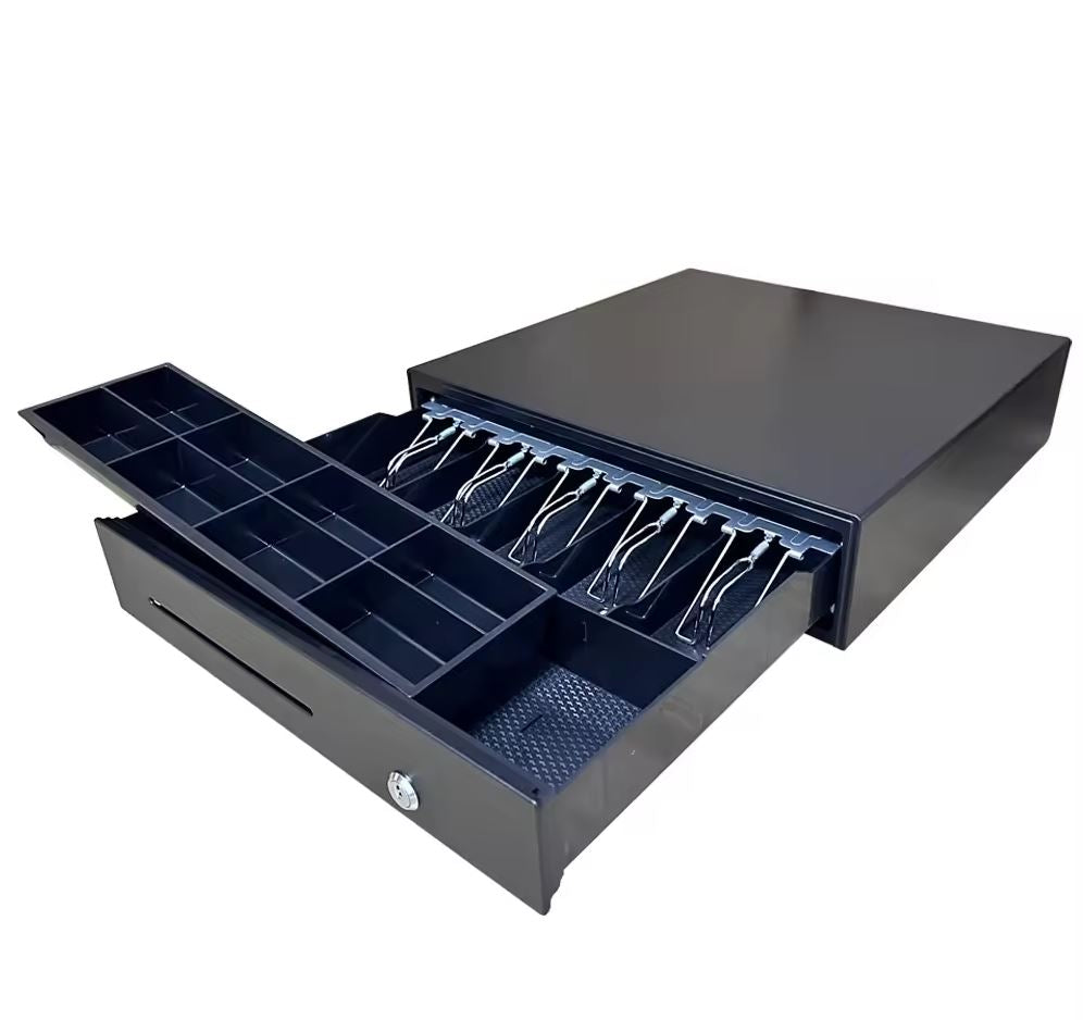 Ceratech Black Cash Box, 100 mm x 415 mm x 415 mm