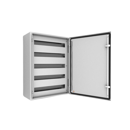 nVent HOFFMAN AC Series Black RAL 7035 Mild Steel Enclosure Chassis, 600 mm H, 400mm W, 35 mm D, 600 mm L For Use With
