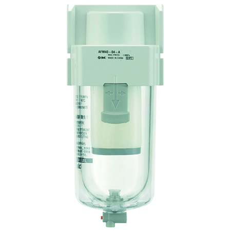 SMC 200 L/min G 1/4 Mist Separator, 0.3μm filtration, 0.5bar to 10 bar