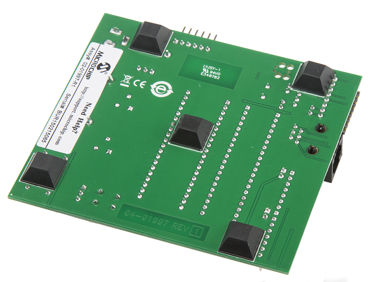 ac162049-2 Microchip AC162049-2 Chip Programming Adapter Programmer for MPLAB REAL ICE, MPLAB ICD and PICkit 3 In-Circuit Debugger