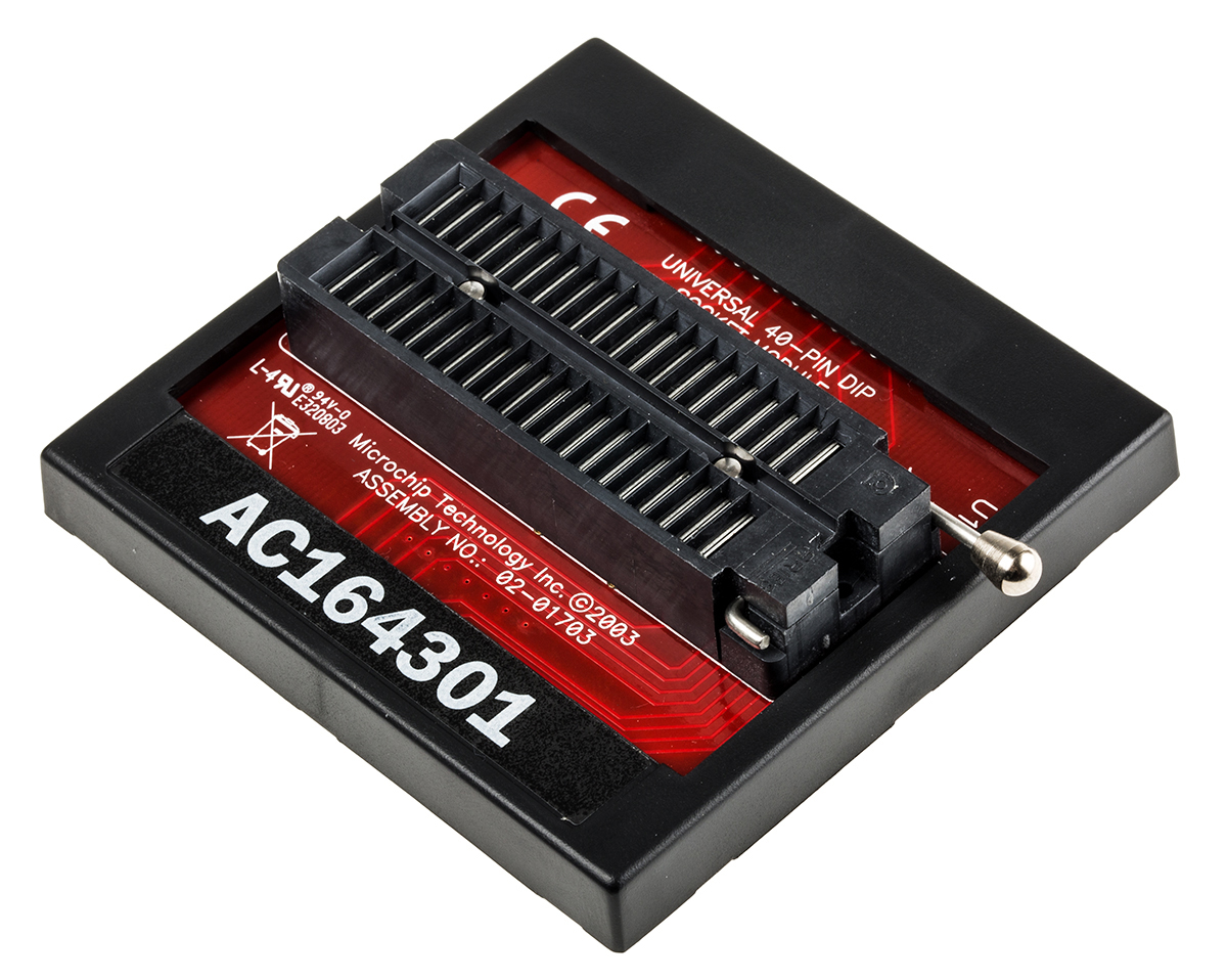 Microchip AC164301 DIP Socket Module Adapter for MPLAB PM3