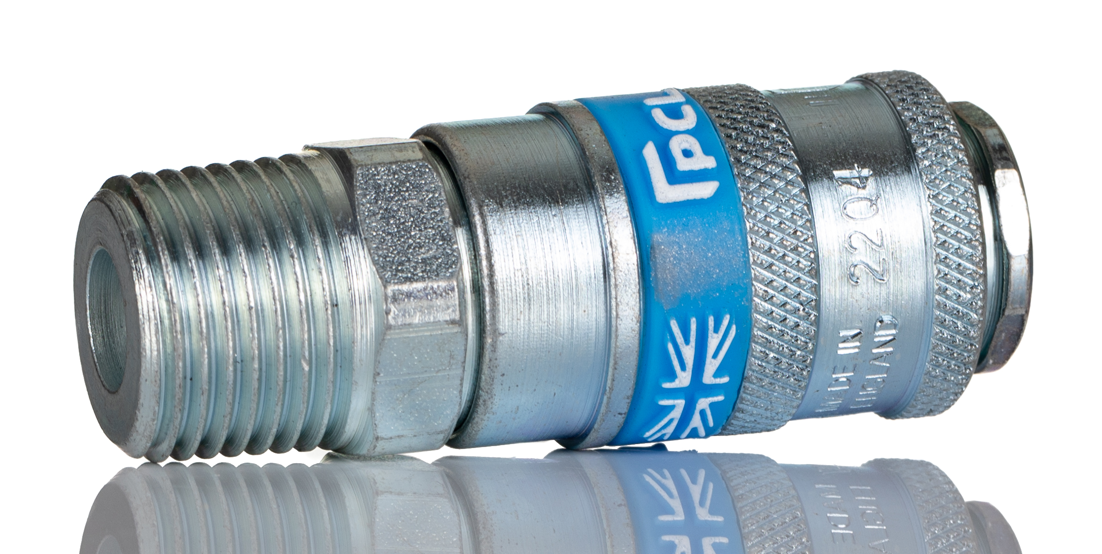 ac21jm PCL Steel Pneumatic Quick Connect Coupling Male R Single Action